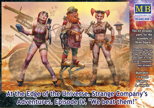 At the Edge of the Universe. Strange Company's Adventures. Episode IV. We beat them!