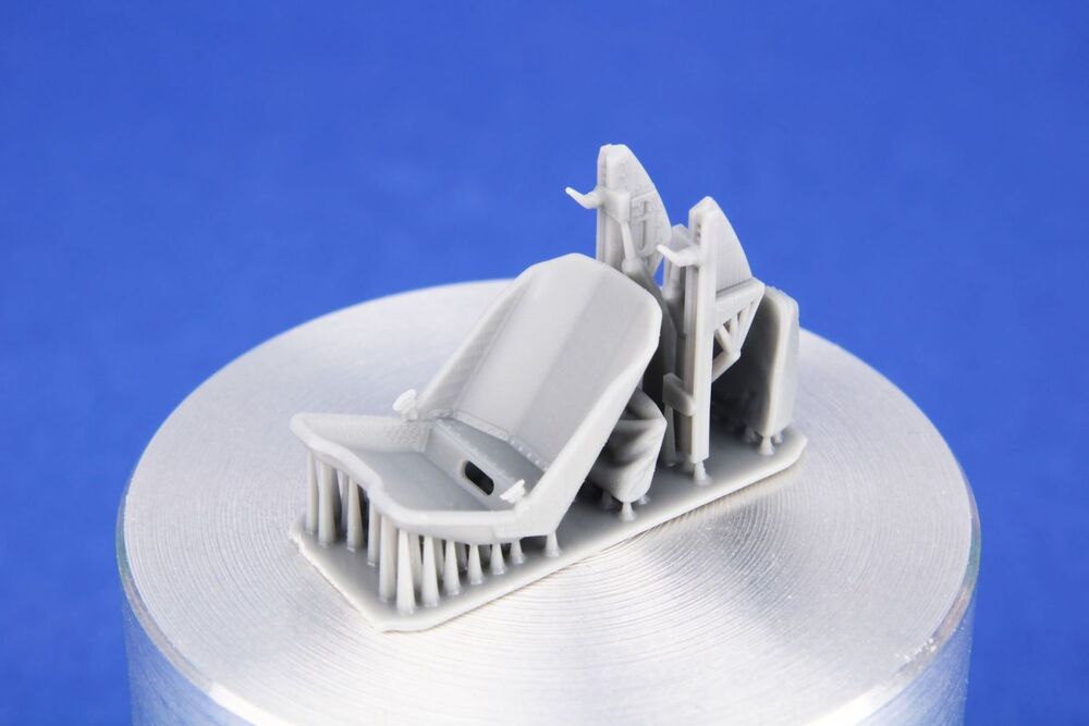 Fw190A Seat and Side Section Back Armour (w/o harness) for Tamiya