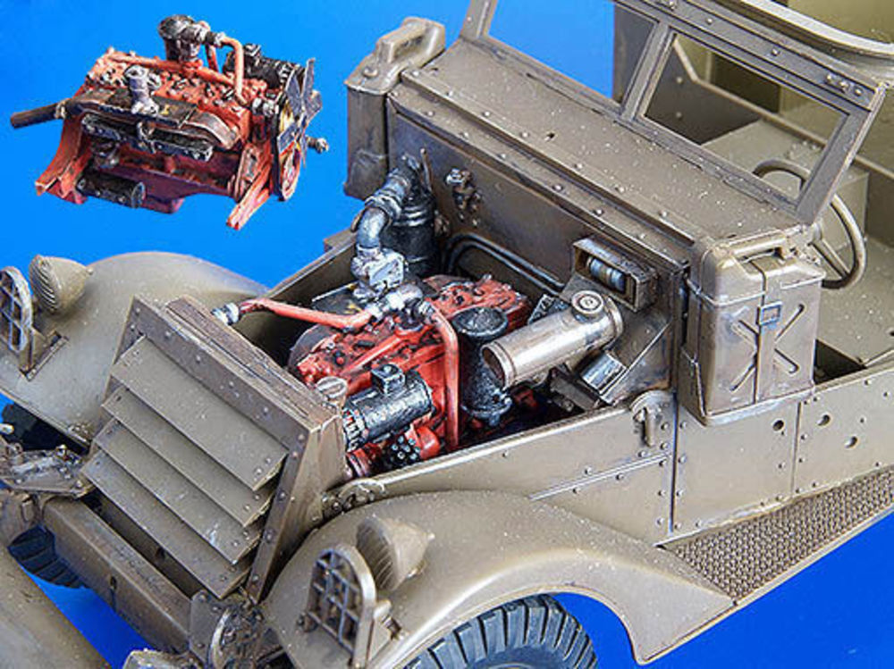 M3 Spähwagen - Maschinen Satz