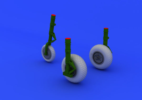Me 262 wheels for Tamiya
