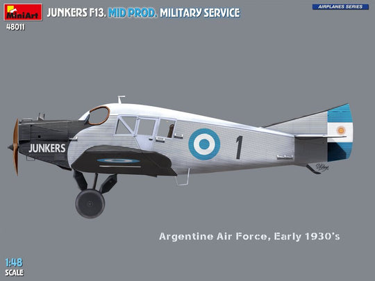Junkers F13. Mid Prod. Military Service