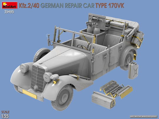 Kfz.2/40 German Repair Car Type 170VK