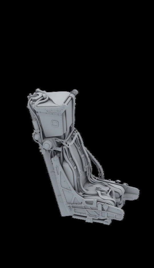 Mirage 2000 C 3D RESIN PRINTS OF ENGINES AND SEATS