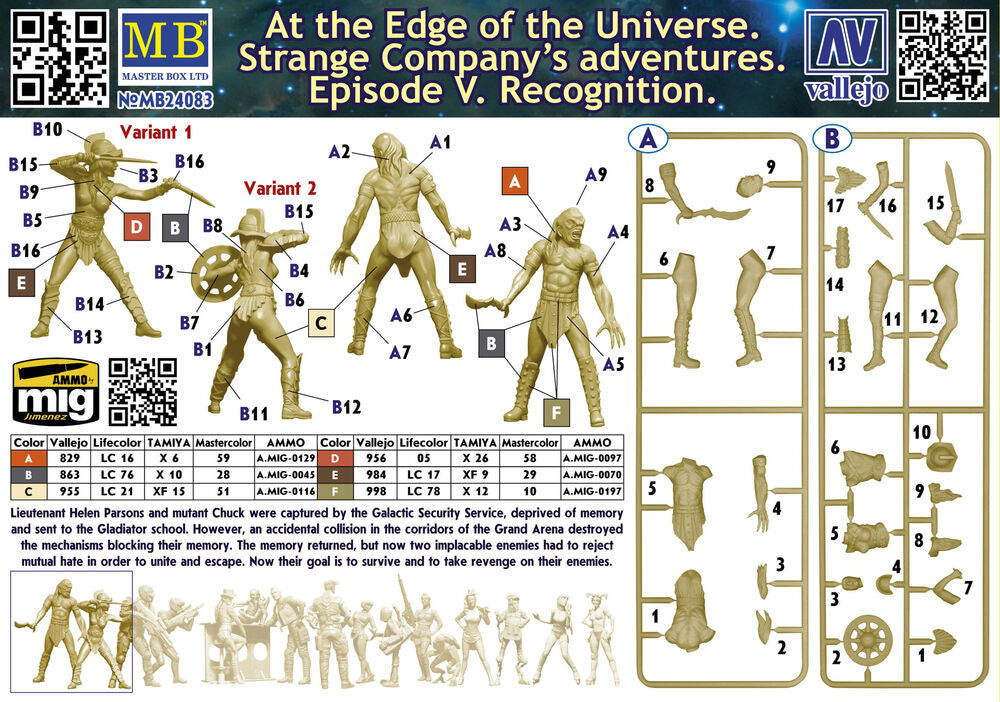 Recognition. At the Edge of the Universe.Strange Company's adventures.EpisodeV
