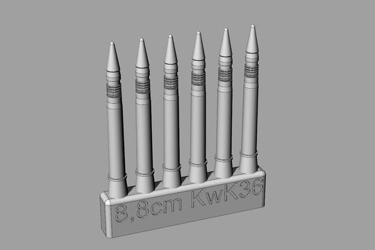 8.8cm KwK36 ammo for Pz.VI Tiger