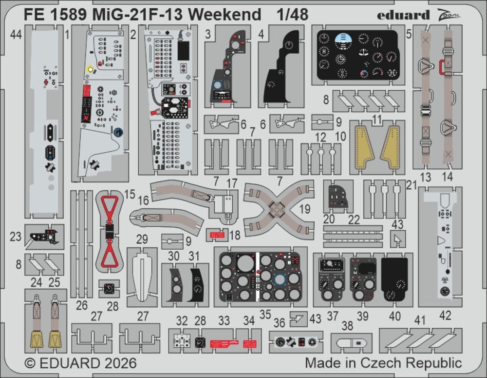 MiG-21F-13 Weekend for Eduard