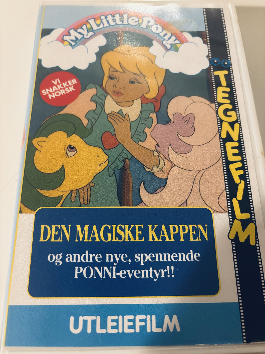 My Little Pony: Den magiske kappen (1986). VHS Big Box.