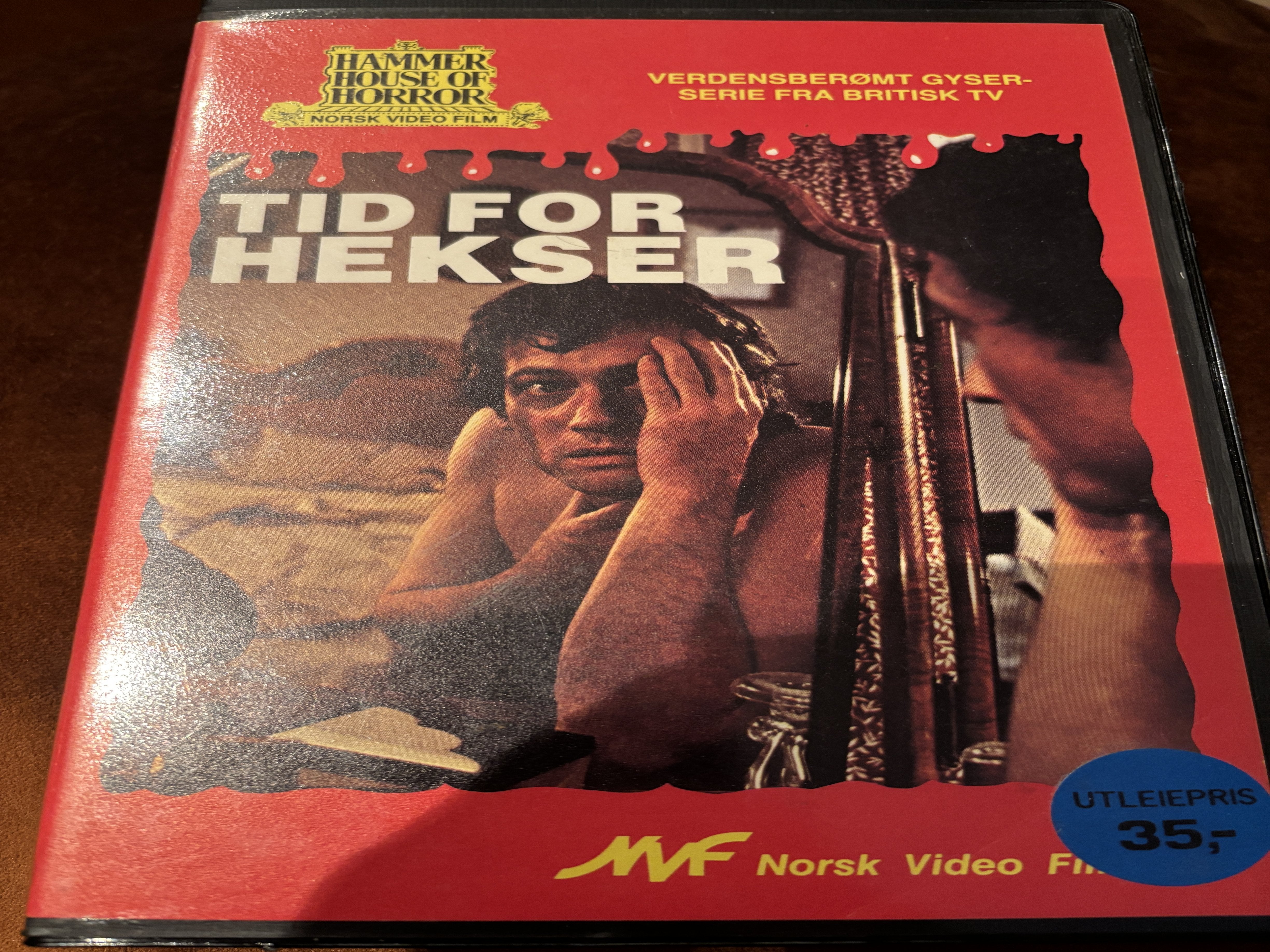 Hammer House of Horror: Tid for hekser (1980). VHS Big Box.