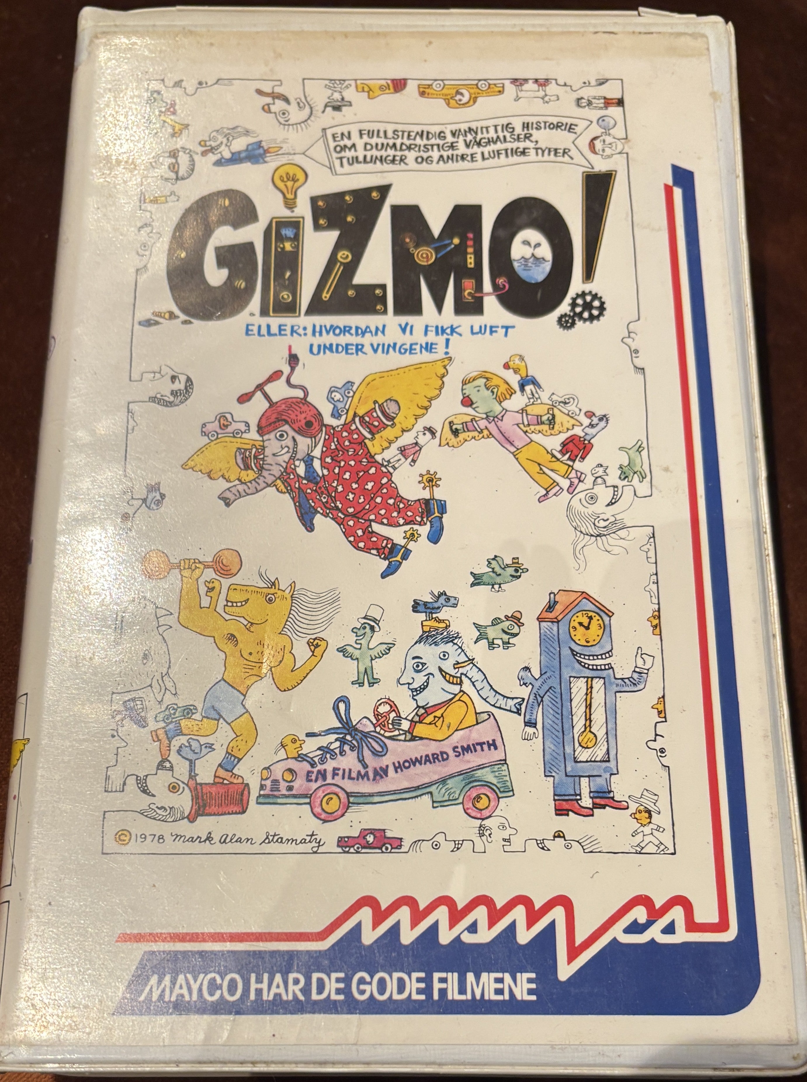 Gizmo! (1977). VHS Big Box.