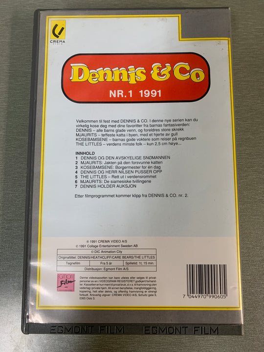 Dennis & Co - Nr. 1 1991. VHS Big Box.