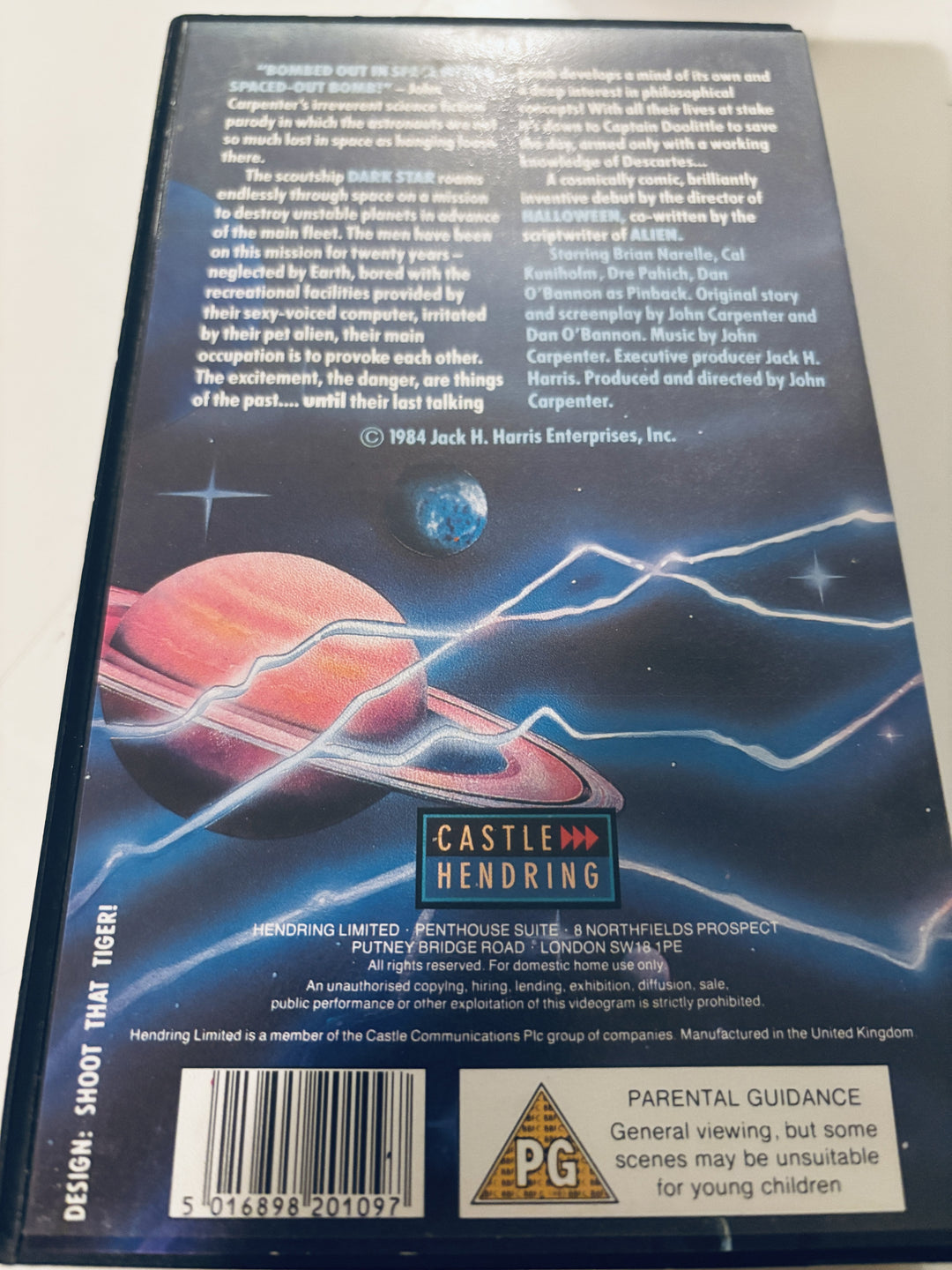 Dark Star (1974). VHS.