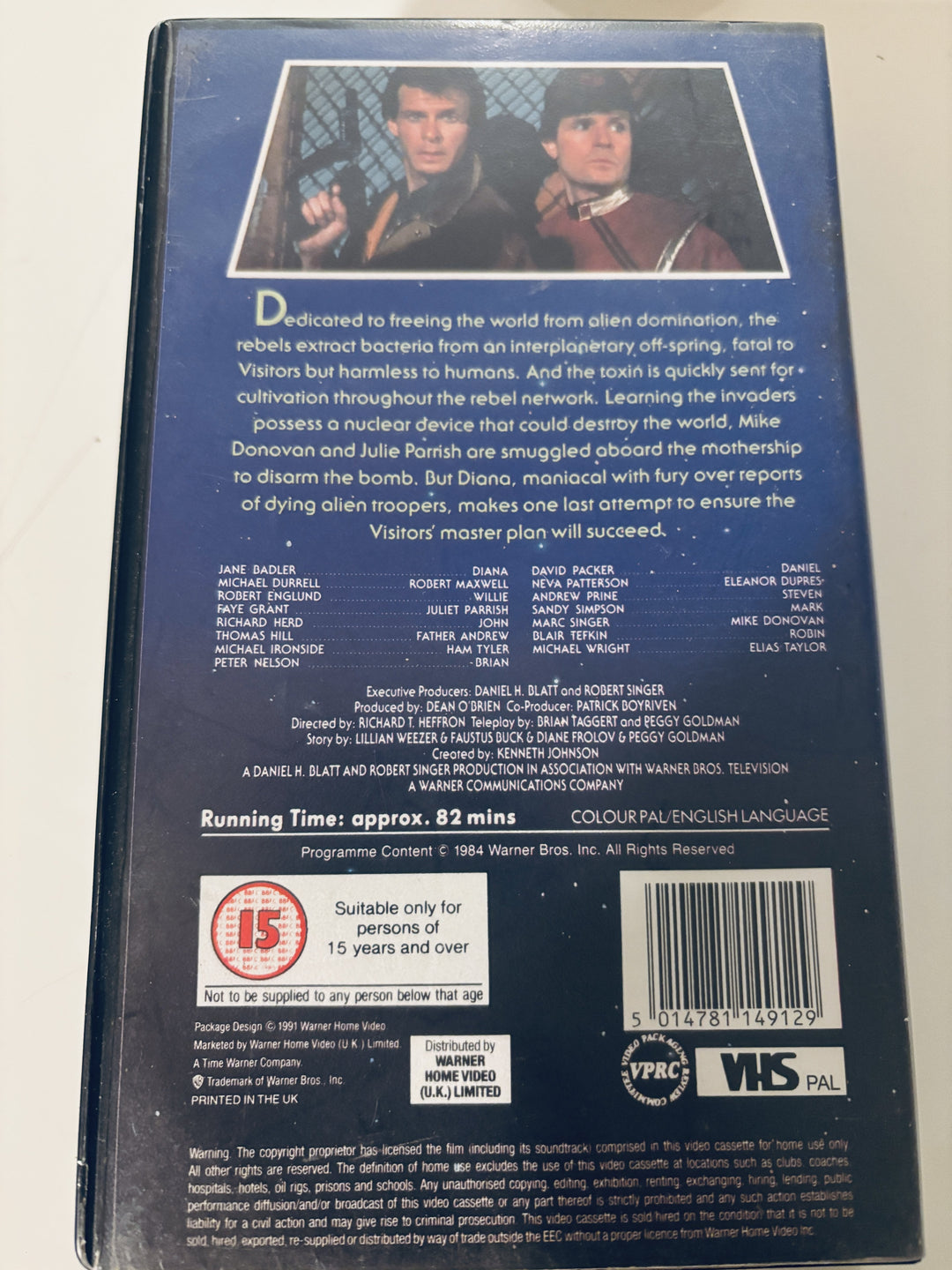 V: The Final Battle - Part 3 (1984). VHS.