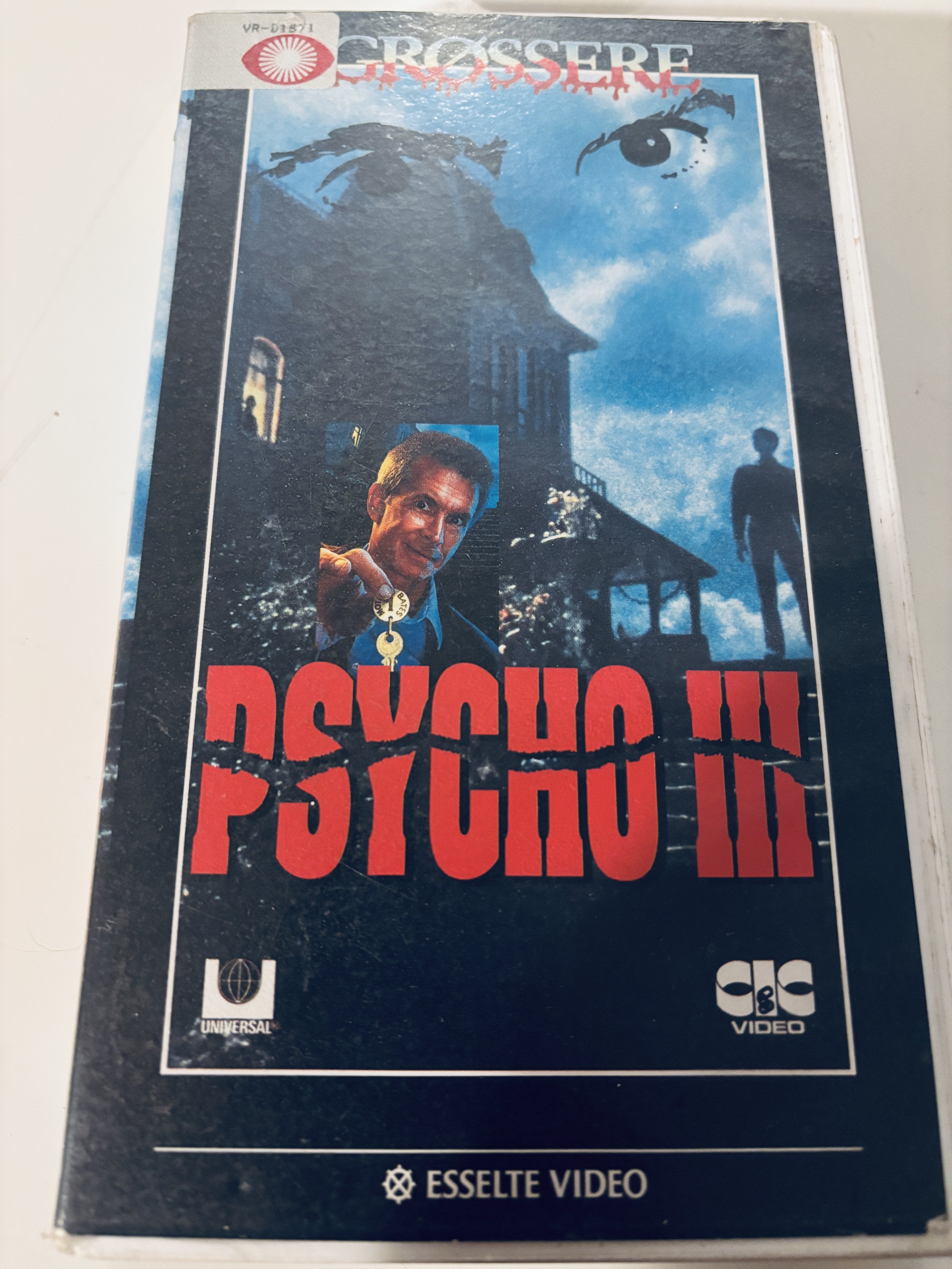 Psycho III (1986). VHS.