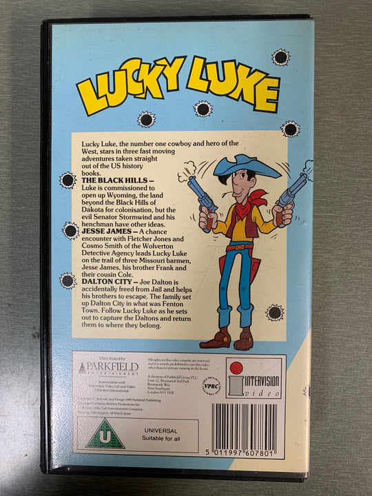 Lucky Luke (1983). VHS.