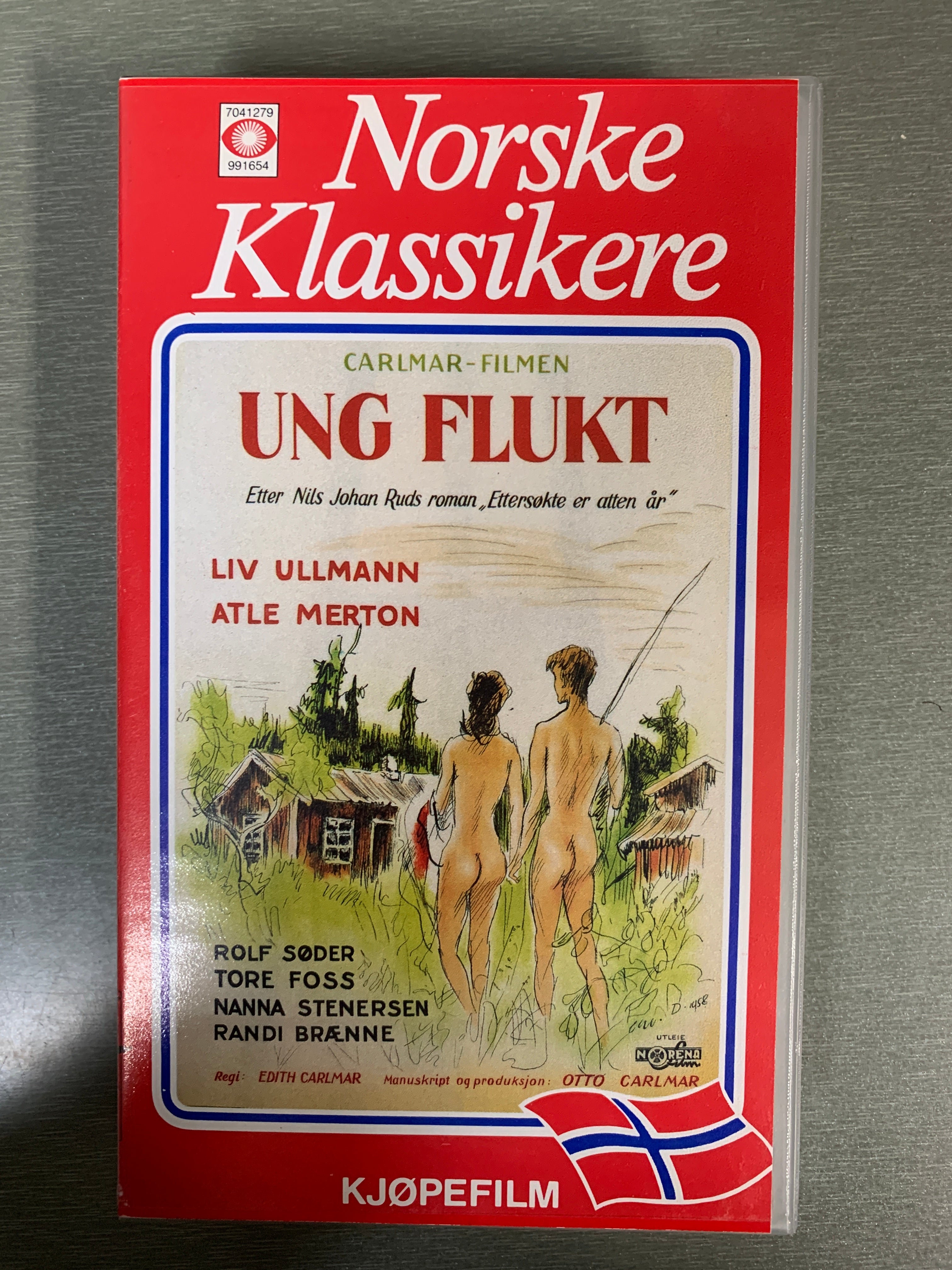 Ung flukt (1959). (Norske klassikere) VHS.