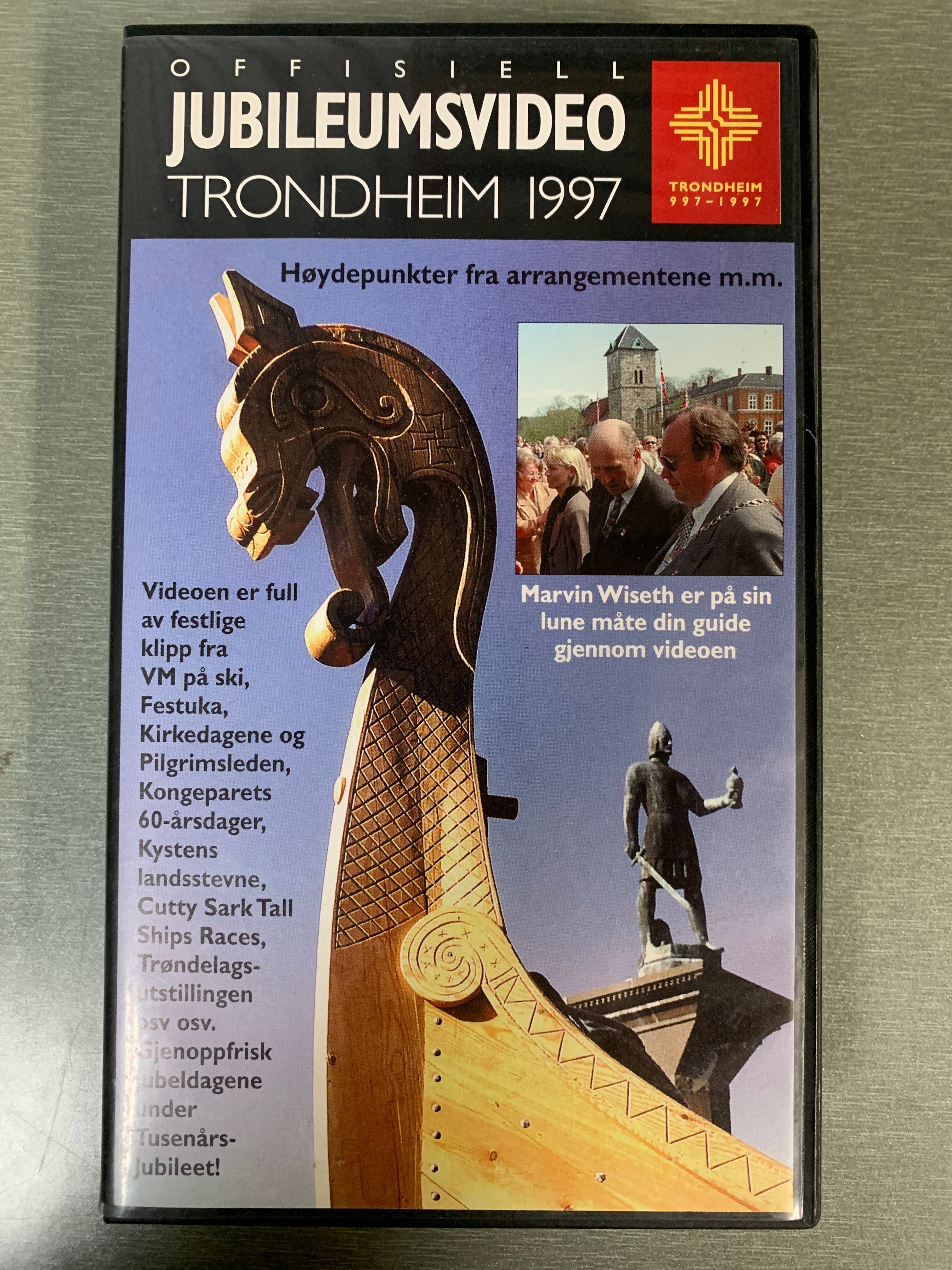 Offisiell Jubileumsvideo Trondheim 1997 (1997). VHS.