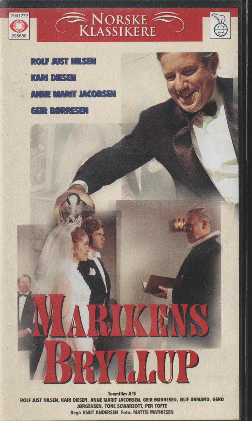 Marikens bryllup (1972). VHS.
