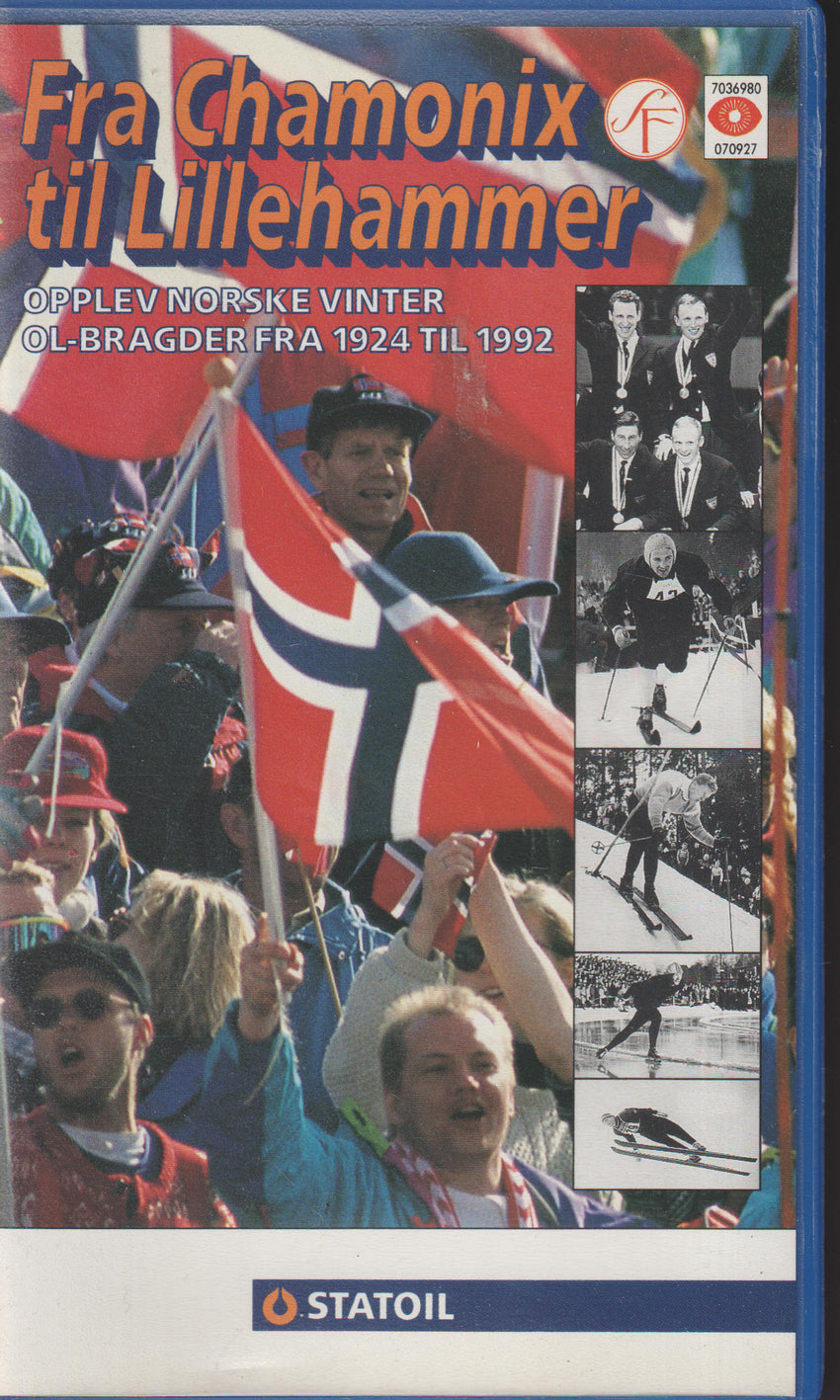 Fra Chamonix til Lillehammer (1994). VHS.