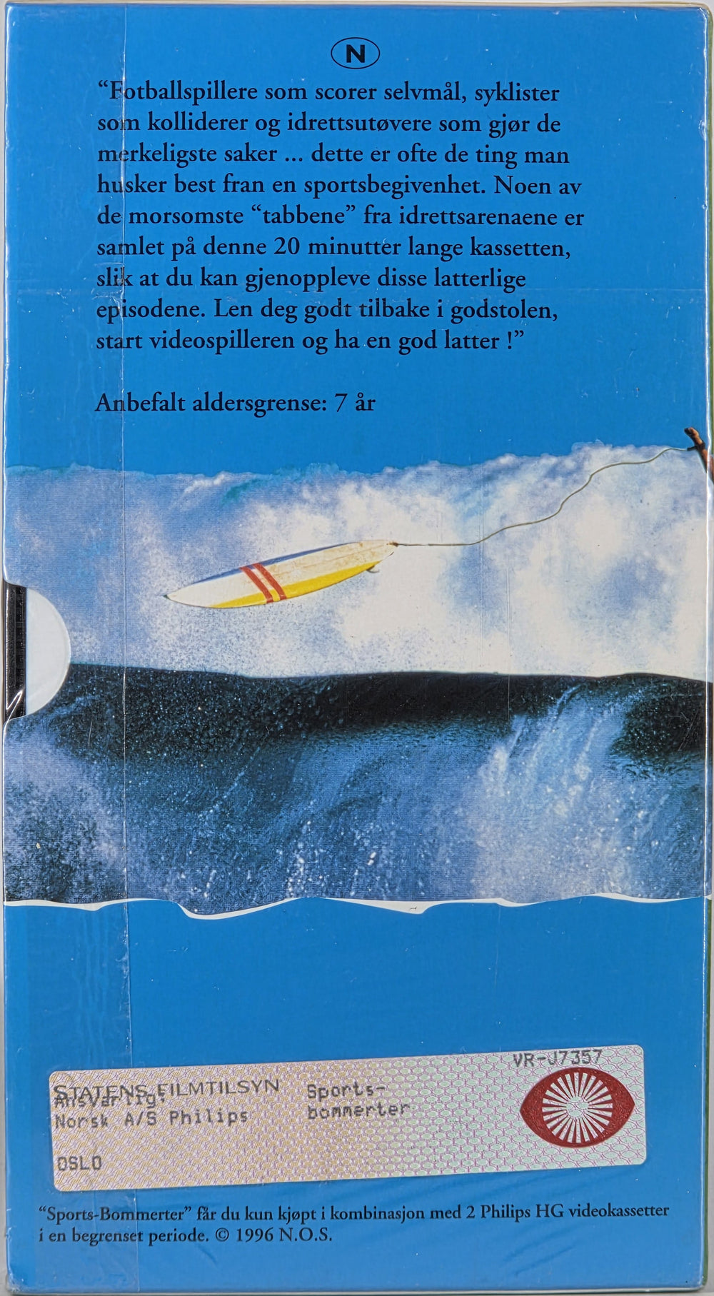 Sports-Bommerter (1998). VHS slipcase.