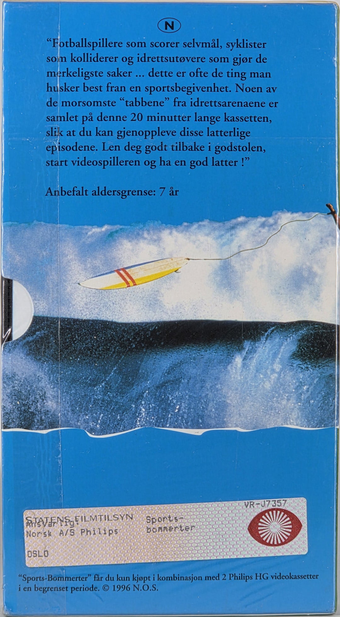 Sports-Bommerter (1998). VHS slipcase.