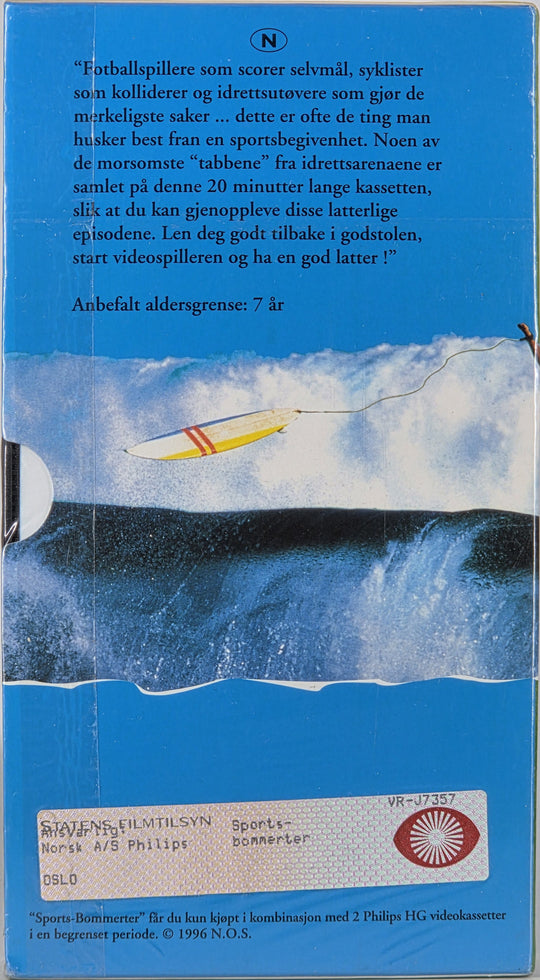 Sports-Bommerter (1998). VHS slipcase.
