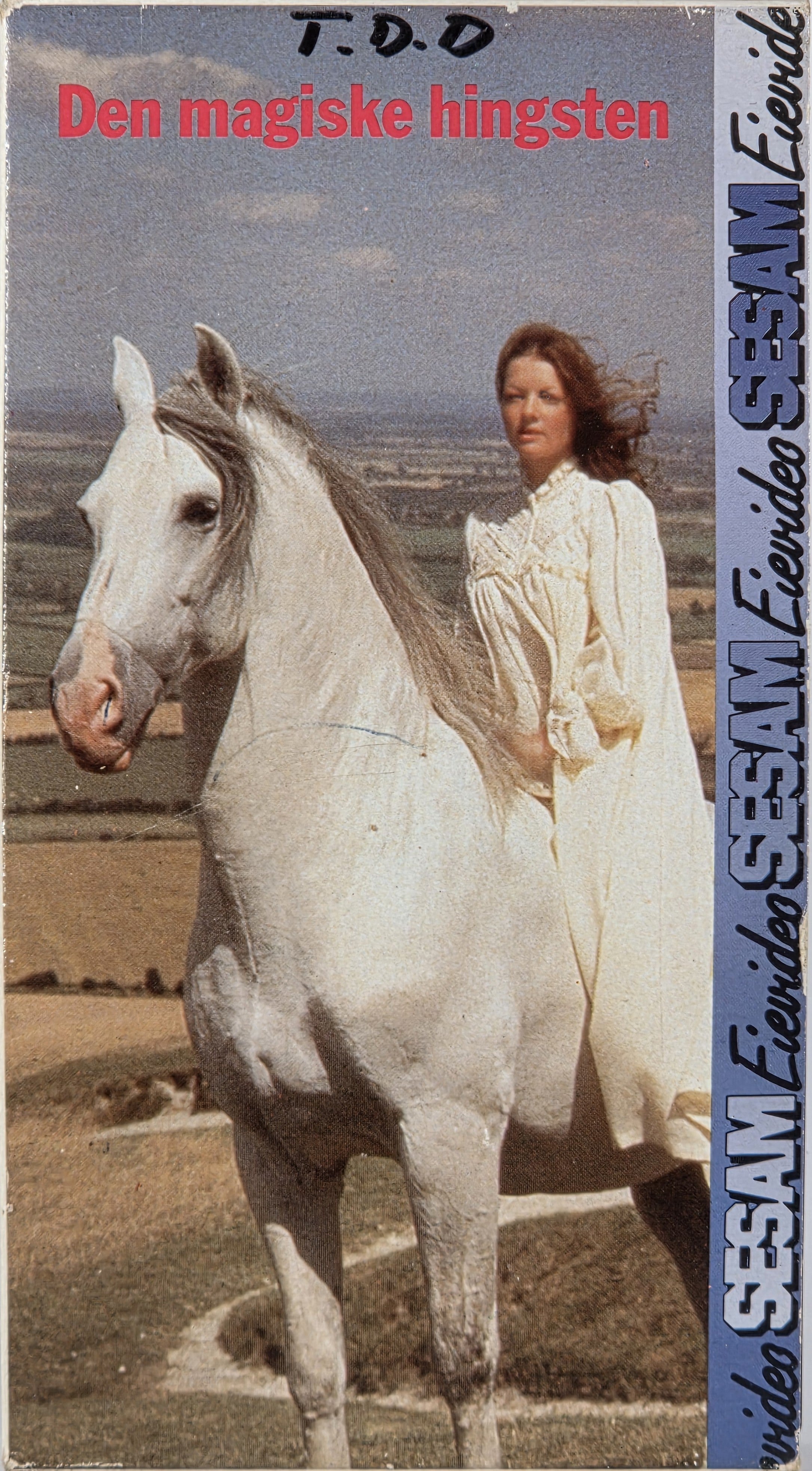 Den magiske hingsten (1980). VHS slipcase.