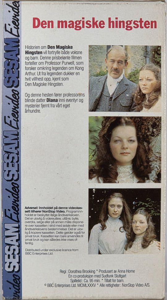 Den magiske hingsten (1980). VHS slipcase.