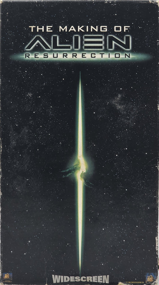 The Making of Alien Resurrection (1997). VHS slipcase.