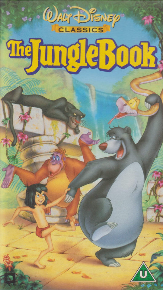 The Jungle Book (1967). VHS slipcase.