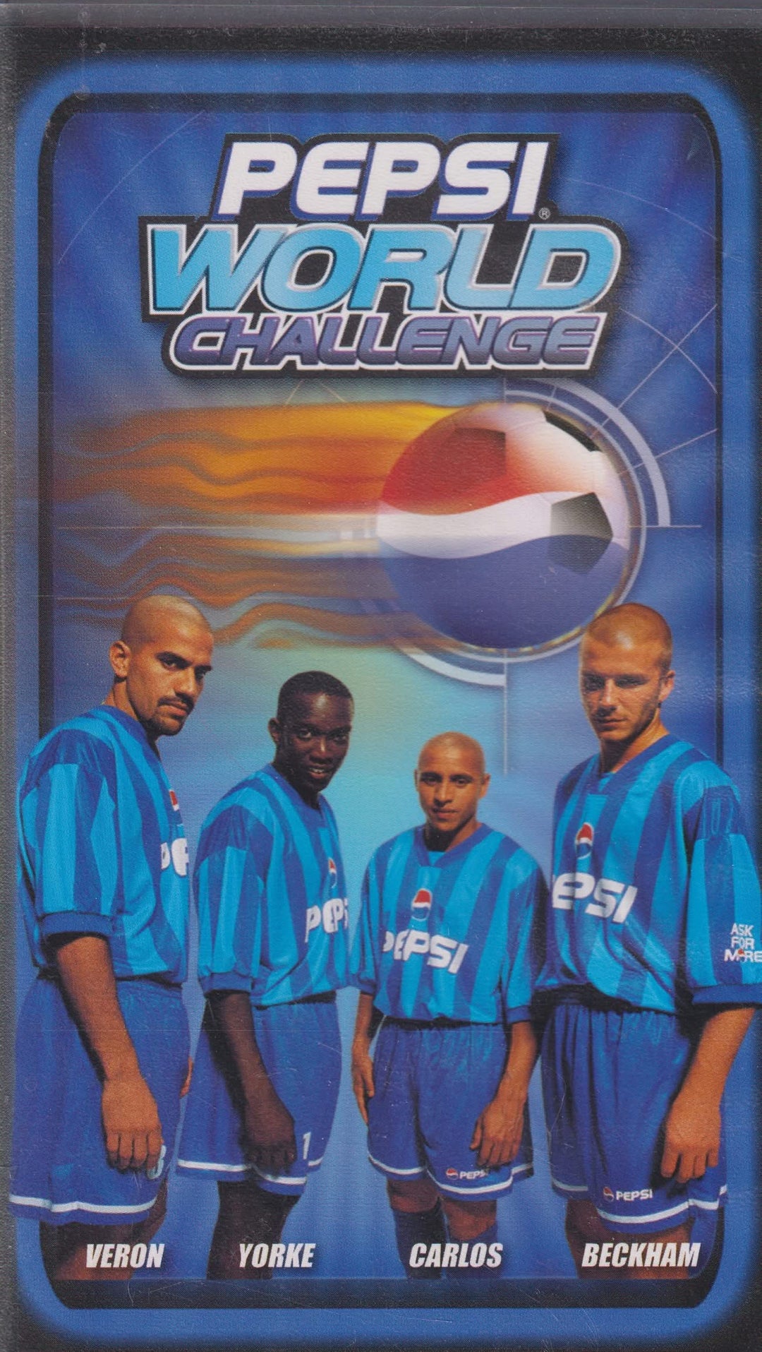 Pepsi World Challenge. VHS.