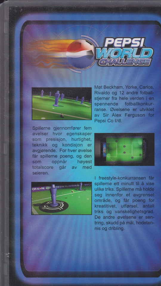 Pepsi World Challenge. VHS.