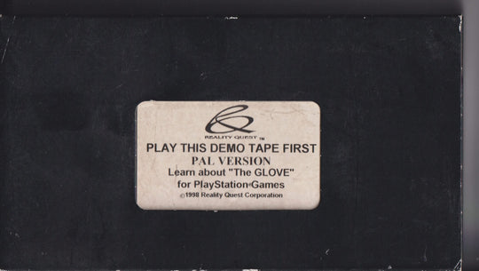 Reality Quest: The Glove – Demo Tape (1998). VHS.