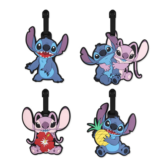 STITCH & ANGEL - Luggage Tag Set - 4 Pc.
