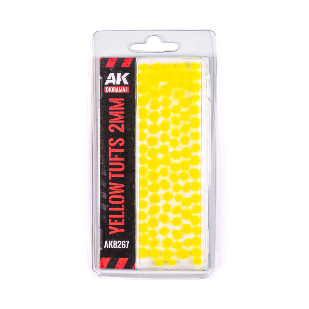 YELLOW - FANTASY TUFTS 2MM