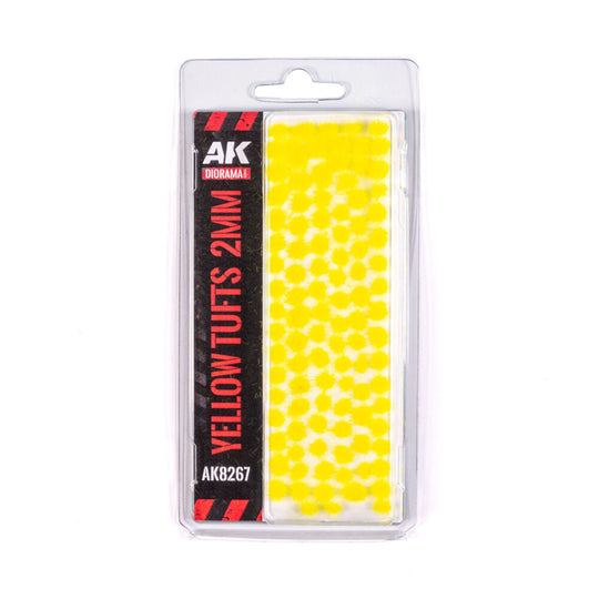 YELLOW - FANTASY TUFTS 2MM