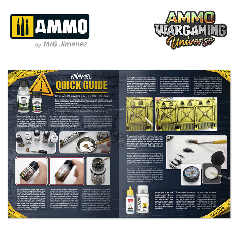 AMMO WARGAMING UNIVERSE Book 01 - Remote Deserts (English, Castellano, Polski)