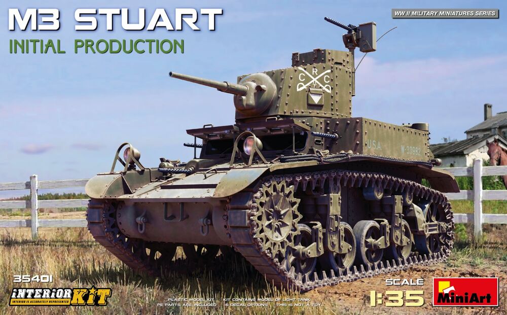 M3 Stuart Initial Prod. Interior Kit