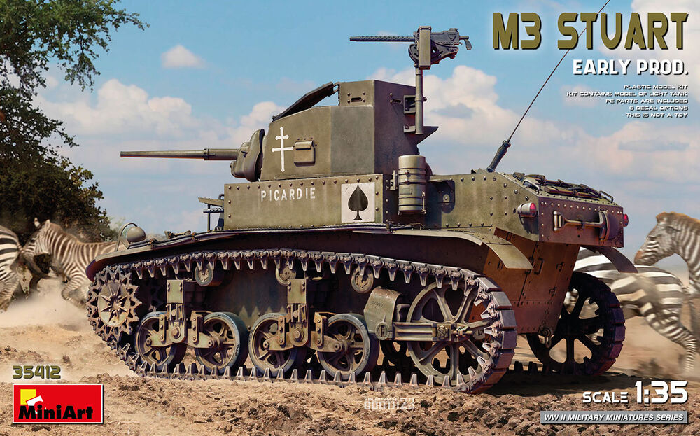 M3 Stuart. Early Prod.