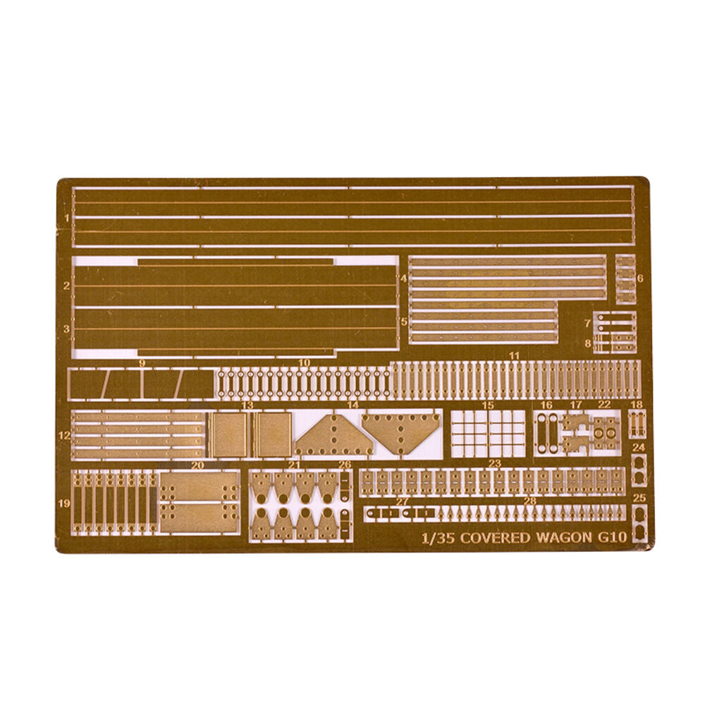 GERMAN RAILWAY COVERED G10 WAGON GEDECKTER GÜTERWAGEN G10 1/35