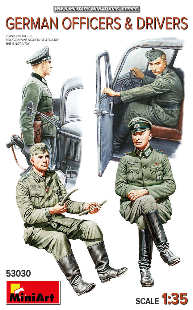 German Officers & Drivers