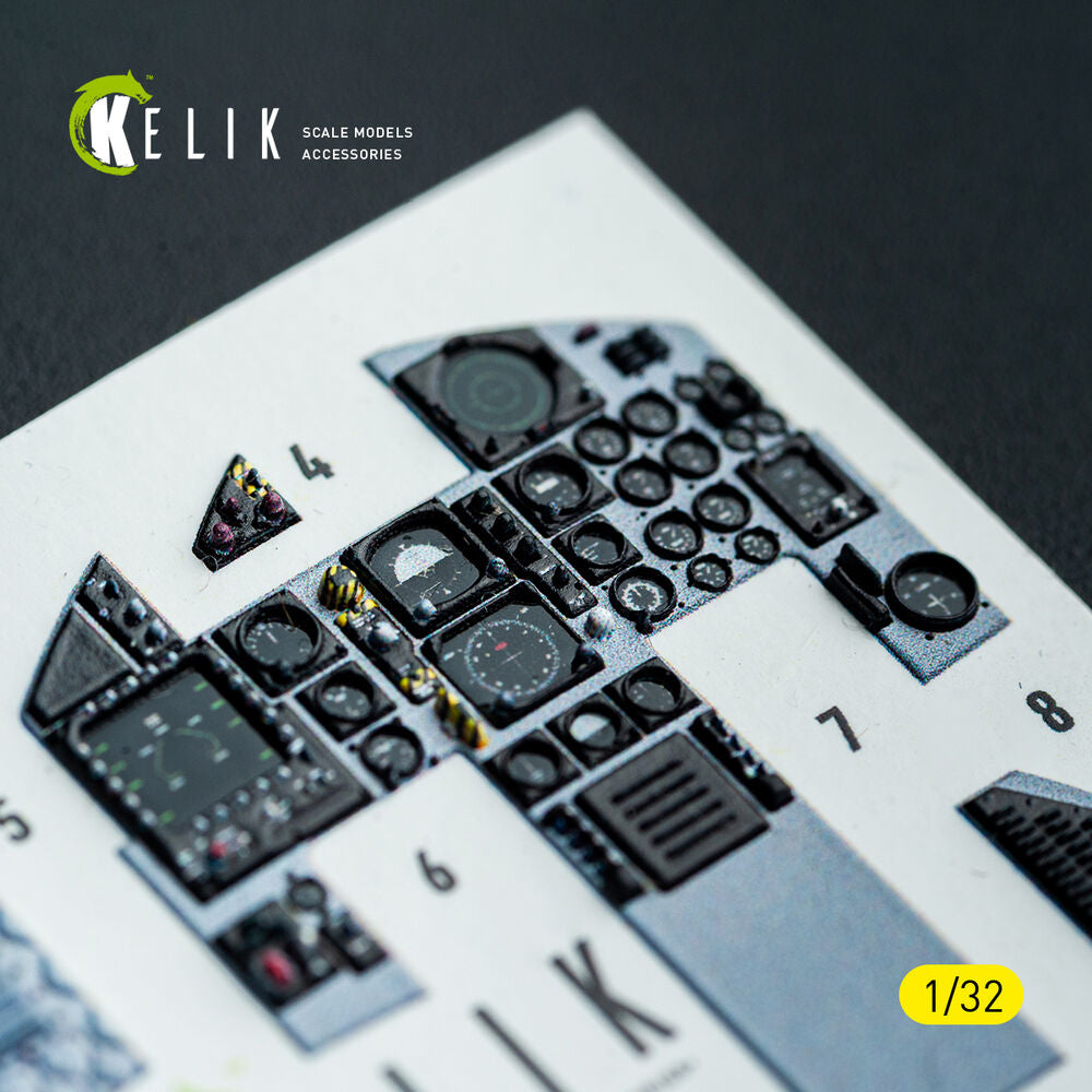 F-15C MSIP II- interior 3D decals for Tamiya kit
