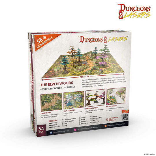 Dungeons & Lasers Starter Set: THE ELVEN WOODS