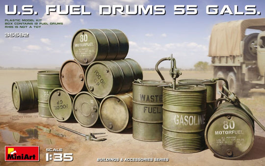 U.S. Fuel Drums (55 Gals.)