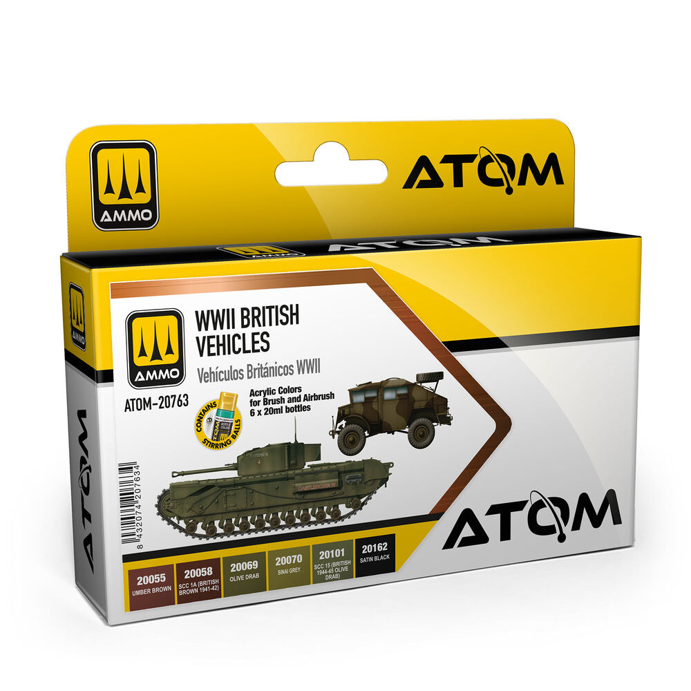 ATOM WWII British Vehicles Set