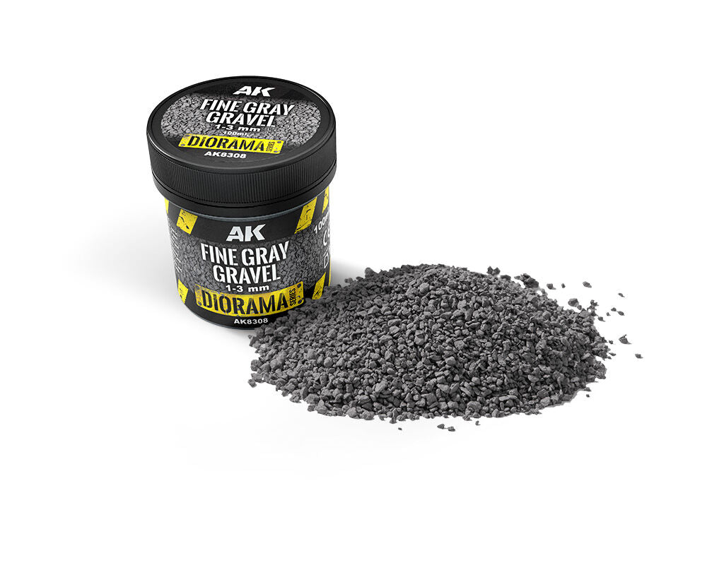 FINE GRAY GRAVEL 1-3 MM 100ML