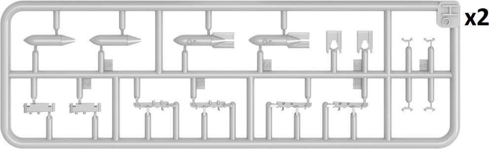 German Fuel Drop Tanks and Bombs