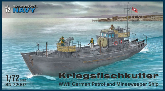 Kriegsfischkutter ‘WWII German Patrol and Minesweeper Ship’