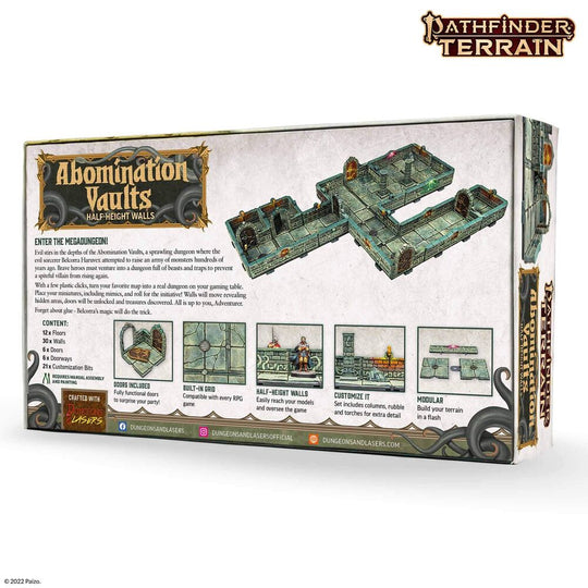 Dungeons & Lasers DWARVEN MINE PROPS