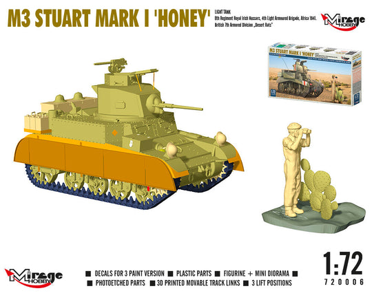M3 STUART Mk I ´HONEY´ light tank
