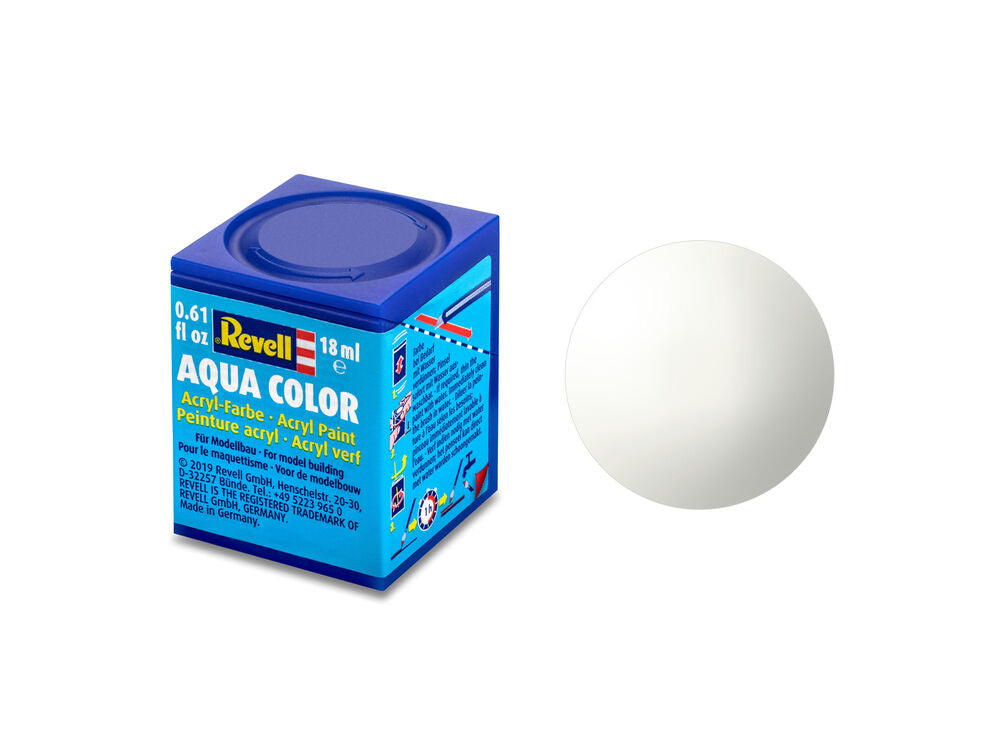 Aqua weiß, glänzend